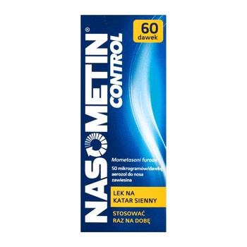 Nasometin Control 50 μg/dawkę, aerozol do nosa, 60 dawek