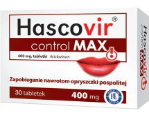 HASCOVIR CONTROL MAX 400 mg, 30 tabletek
