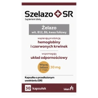 SZELAZO+SR , 30 kapsułek