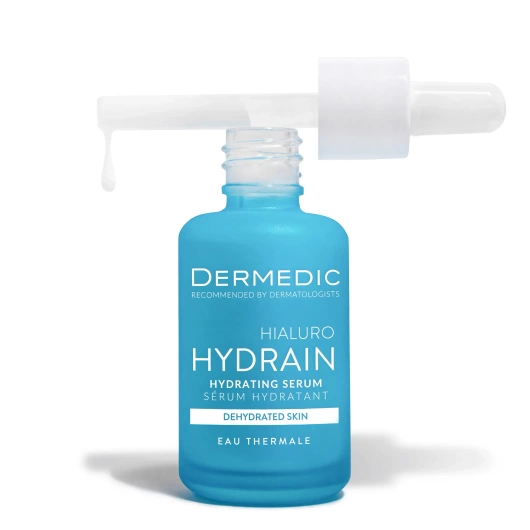 Dermedic Hydrain Serum nawadniające twarz, szyję i dekolt, 30 ml