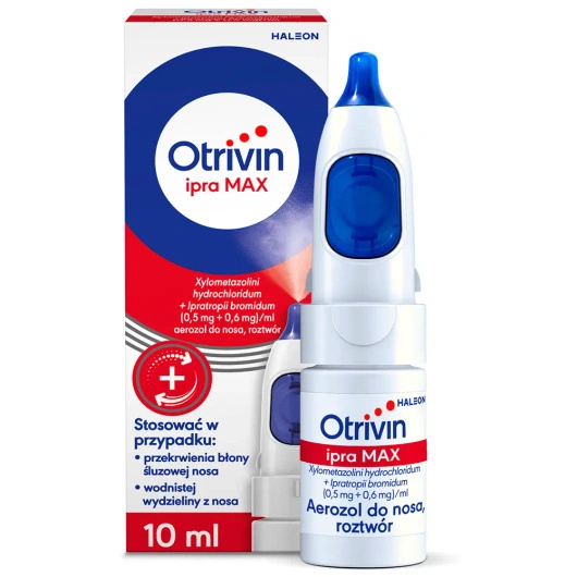 OTRIVIN IPRA MAX aerozol do nosa 10ml