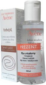 AVENE YSTHEAL Krem wokół oczu i ust 15ml + Płyn micelarny 100ml
