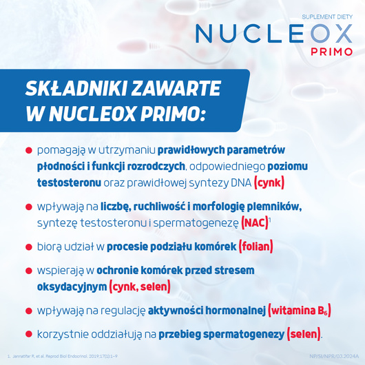 Nucleox Primo, 30 kapsułek