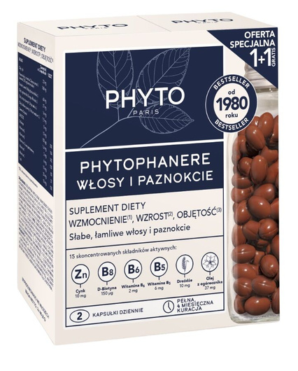 PHYTO PHYTOPHANERE DUO  240 kapsułek