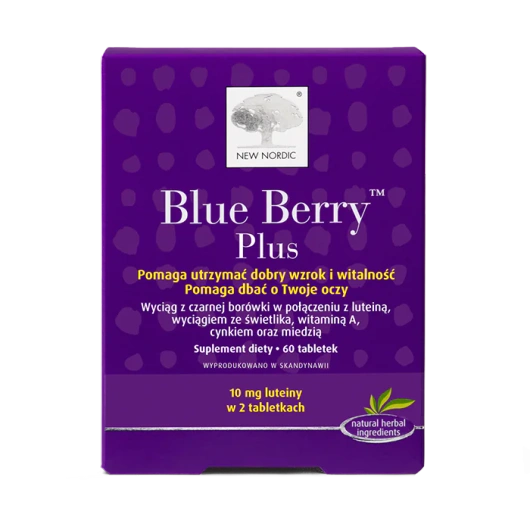 Blue Berry Plus, 60 tabletek