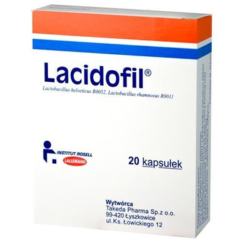 Lacidofil x 20 kapsułek TYLKO ODBIÓR OSOBISTY