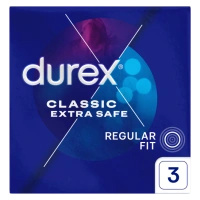 Durex Extra Safe Prezerwatywy wzmocnione, 3 sztuki
