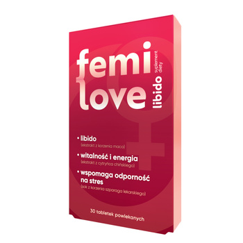 Femilove Libido, 30 tabletek