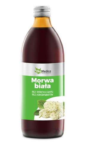 EkaMedica sok z Morwy Białej 99,8%, 500 ml