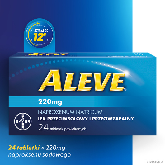 ALEVE 220 mg x 24 tabletki powlekane