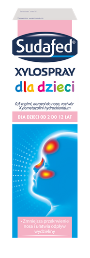 SUDAFED XYLOSPRAY KIDS  aerozol do nosa 10 ml