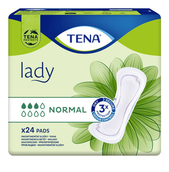 TENA Lady Normal Wkładki, 24 sztuk