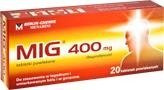 MIG 400 mg x 20 tabletek powlekanych 