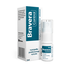 BRAVERA CONTROL aerozol na skórę 8ml