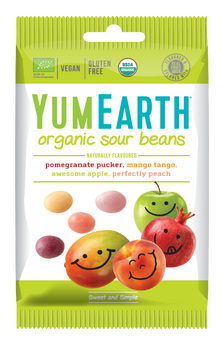 YumEarth Cukierki kwaśne fasolki, 50 g