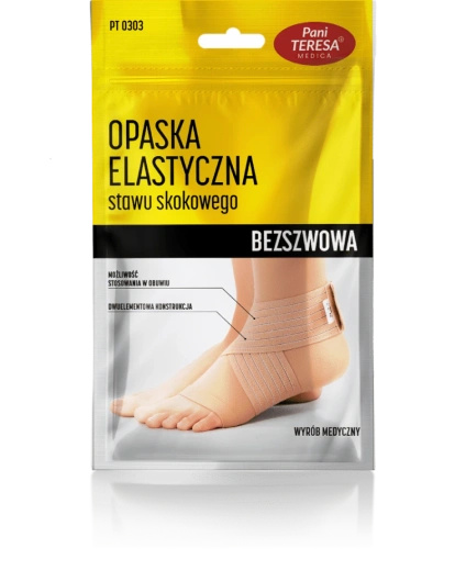 Pani Teresa Opaska elastyczna stawu skokowego bezszwowa Rozmiar M