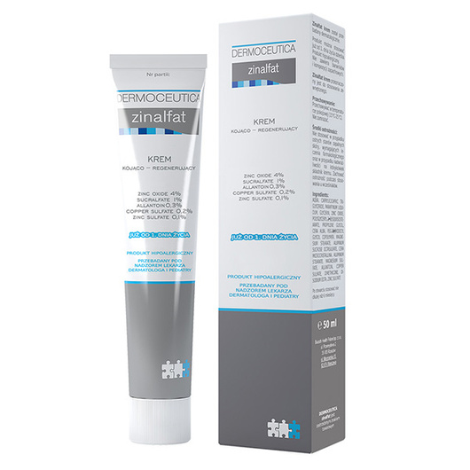 ZINALFAT Krem kojąco-regenerujący 50 ml