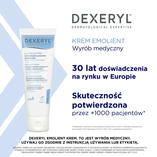 Dexeryl Krem Emolient, 250 g