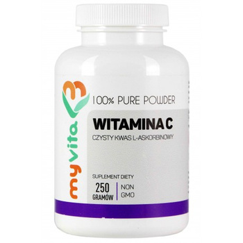 MYVITA Witamina C 1000 mg proszek, 250 g