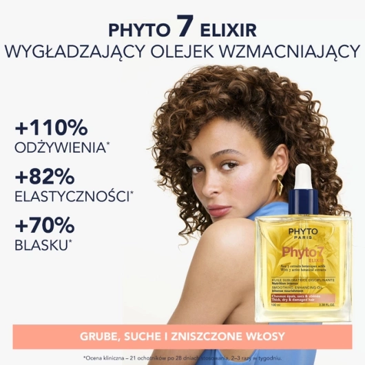 Phyto 7 Elixir Wygładzający i wzmacniający olejek, 100 ml