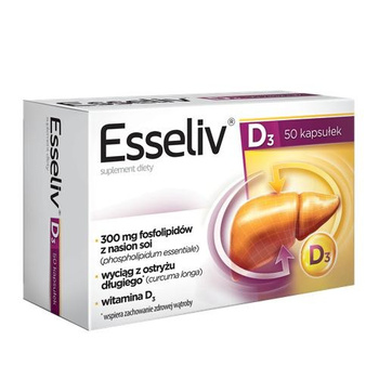 ESSELIV D3 x 50 kapsułek