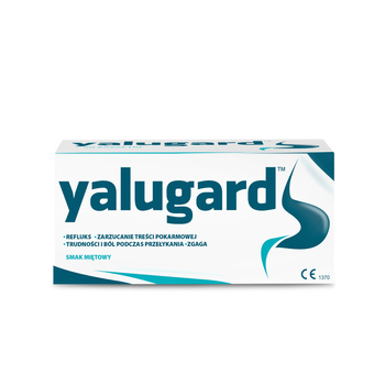 Yalugard™ Syrop Przeciwrefluksowy, 20 saszetek po 10 ml