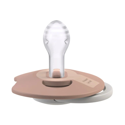 Lovi Prime Smoczek dynamiczny 6-18m Ivory Glow/Blush Glow​, 2 sztuki