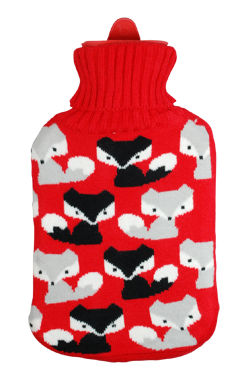 Zyskaj Zdrowie Termofor gumowy z pokrowcem 2 l