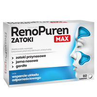 RENOPUREN ZATOKI MAX x 60 tabletek