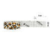 YellowTAPE Taśma do kinesiotapingu limfatycznego twarzy Panterka, 2,5 cm x 5 m
