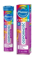 Plusssz Junior Odporność Complex tabletki musujące, 20 tabletek