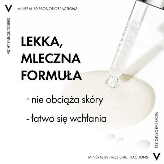 VICHY MINERAL 89 PROBIOTIC FRACTIONS Skoncentrowane Serum regenerujące, 30ml