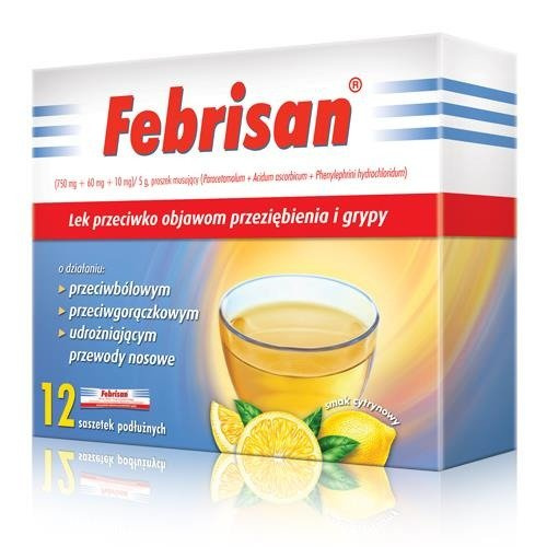 FEBRISAN proszek musujący x 12 saszetek