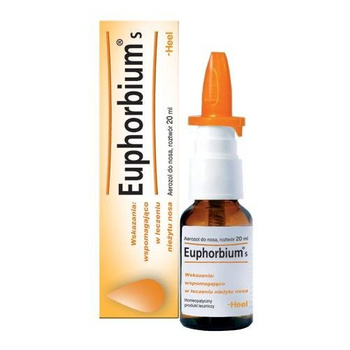 EUPHORBIUM S aerozol do nosa 20 ml