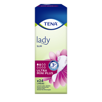 TENA Lady Slim Ultra Mini Plus wkładki, 24 sztuki