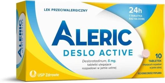 ALERIC DESLO ACTIVE 5 mg x 10 tabletek 