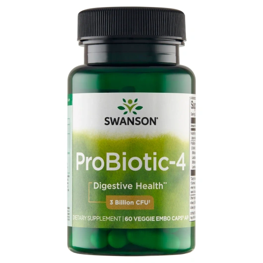 Swanson ProBiotic-4 3 mld CFU, 60 kapsułek