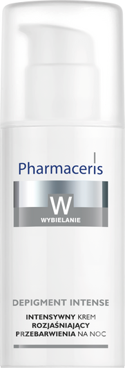 PHARMACERIS W DEPIGMENT INTENSE Intensywny krem rozjaśniający przebarwienia na noc, 50ml