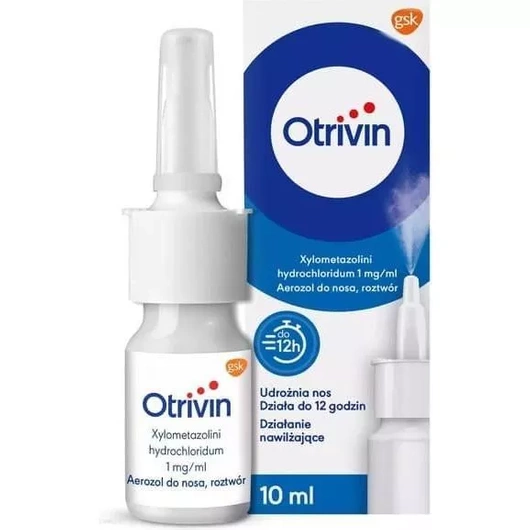 OTRIVIN 1 mg/ml aerozol do nosa 10 ml