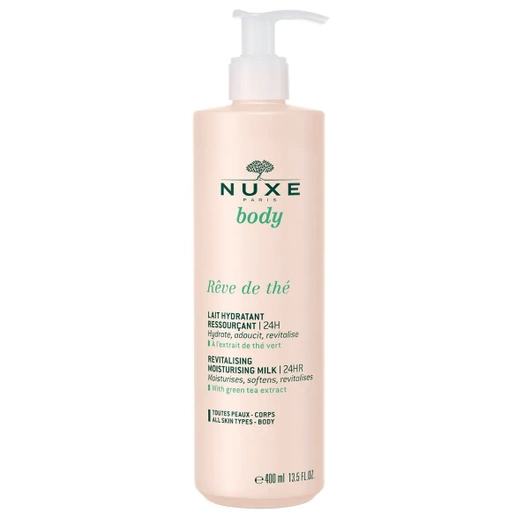 NUXE REVE DE THE Rewitalizujące Mleczko nawilżające, 400ml