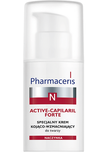 Pharmaceris N Active-Capilaril Forte Specjalistyczny krem kojąco-wzmacniający do twarzy, 30 ml