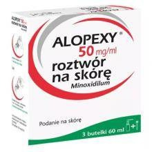 Alopexy roztwór na skórę głowy 50mg/ml, 3 x 60ml