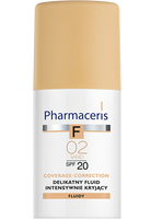Pharmaceris F Coverage-Correction 02 Sand Delikatny fluid intensywnie kryjący SPF 20, 30 ml