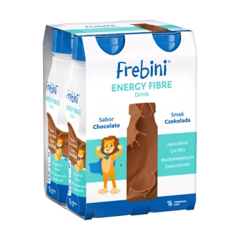 Frebini Energy Fibre Drink Smak czekoladowy, 4x200 ml