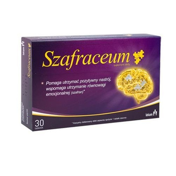 Szafraceum, 30 tabletek