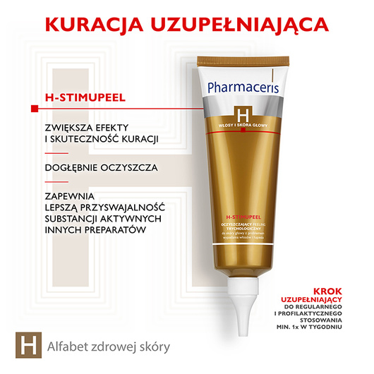 Pharmaceris H H-Stimupeel Oczyszczający peeling trychologiczny, 125 ml