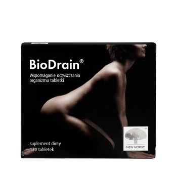 BioDrain Wspomaganie oczyszczania organizmu, 120 tabletek