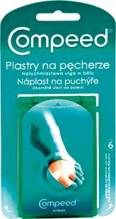 COMPEED Plastry na pęcherze - wąskie x 6 sztuk