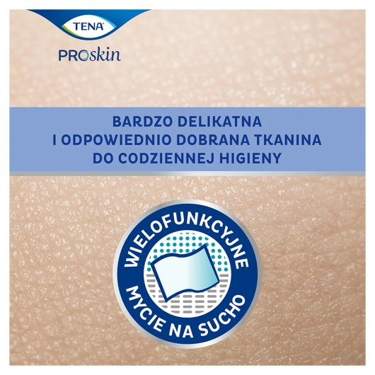 Tena Soft Wipes ProSkin Chusteczki oczyszczające 32 x 30 cm, 135 sztuk