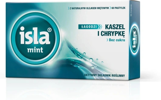 Isla mint pastylki do ssania, 60 pastylek